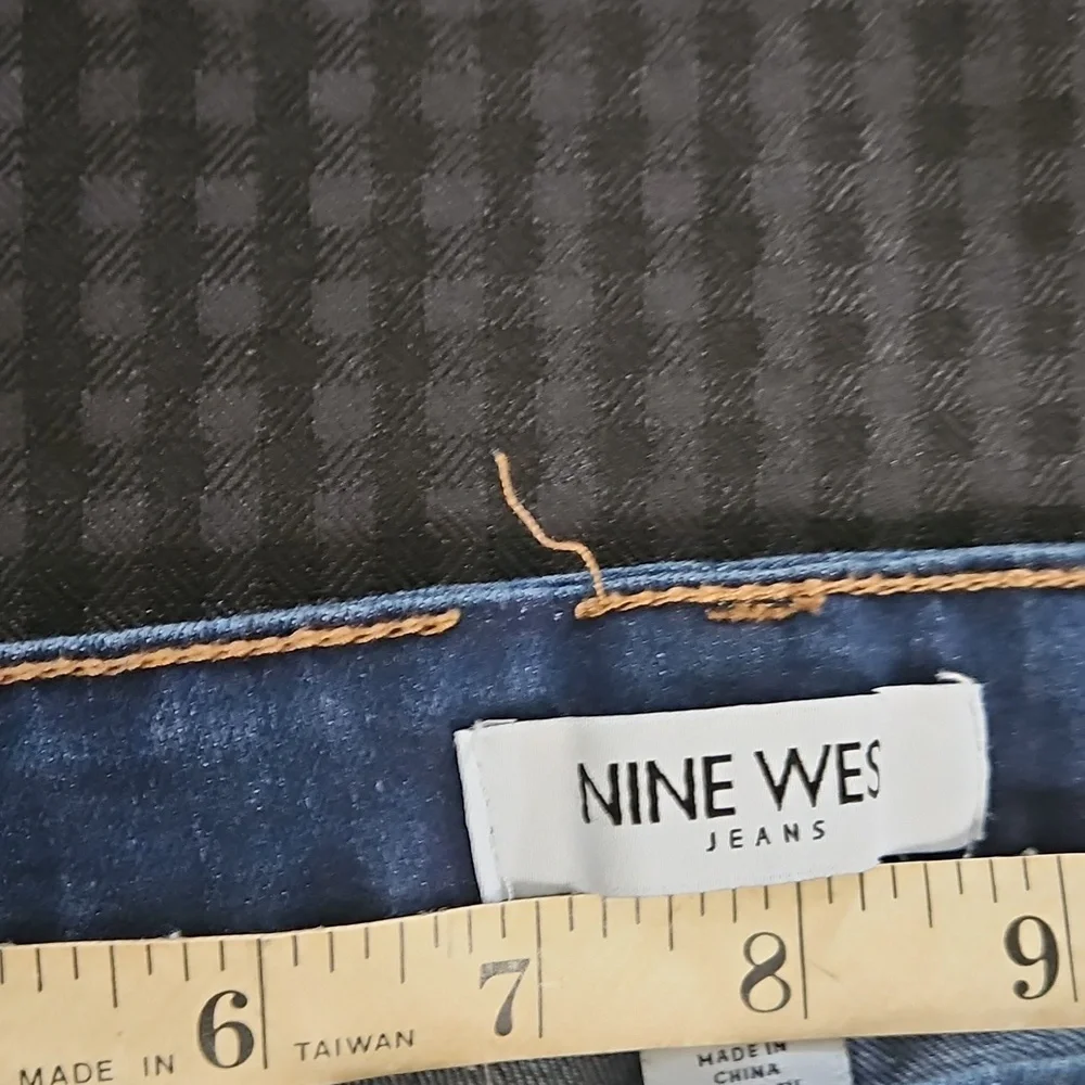 Nine West, Gramercy Slim Straight, Jeans, Size 6 - Picture 8 of 12